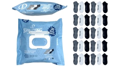 Spalding Kid's No-Show Socks at Walmart