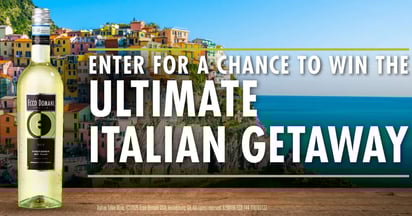 Ecco Domani Italian Getaway Sweepstakes