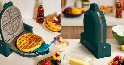 Bella Flip-n-Store Ceramic Waffle Maker at Macys