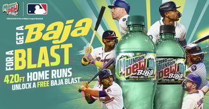 MLB Mtn Dew Baja Blast