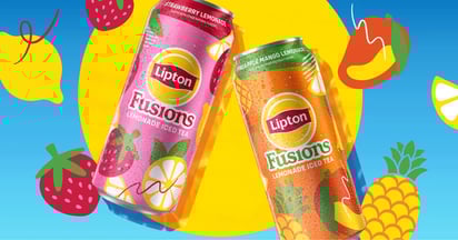 Lipton Fusions Lemonade Iced Tea at Walmart