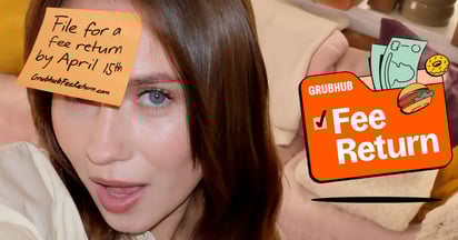 Grubhub Fee Return