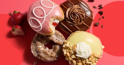 Krispy Kreme Spring Seasonal Collection Donut