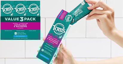Tom’s of Maine Whitening Toothpaste at Target