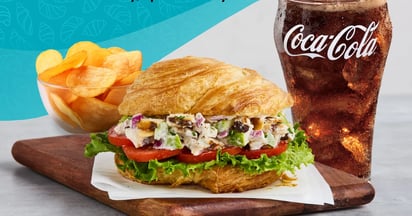 Corner Bakery Cafe DC Chicken Combo