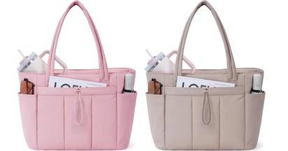 Wandering Nature Puffer Tote Bag