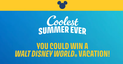 Walt Disney World Coolest Summer Ever Sweeps