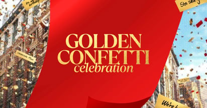Macy's Golden Confetti Celebration Sweepstakes