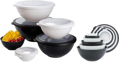 Cook with Color 12-Piece Mixing Bowl Set
