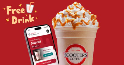 Scooters Coffee Free Drink