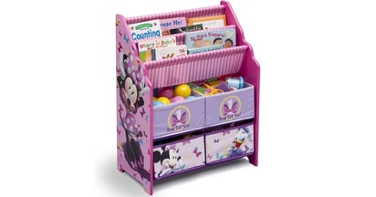 Disney Minnie Mouse Book & Toy Organizer