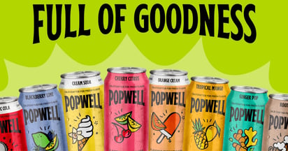 Popwell Prebiotic Soda at Safeway