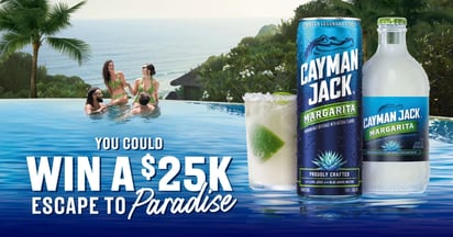 Cayman Jack Escape-to-Paradise Sweepstakes