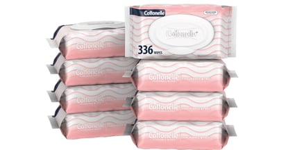 Cottonelle 336-Count Flushable Wipes on Amazon