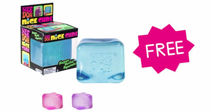 Nee Doh Nice Cube Squish Toy