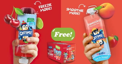Social Gerber Get'ems Squeezies