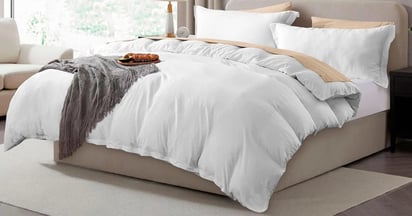 Hearth & Harbor Queen Duvet Cover Set on Amazon