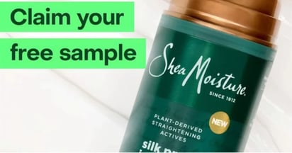 social SheaMoisture Silk Press in a Bottle