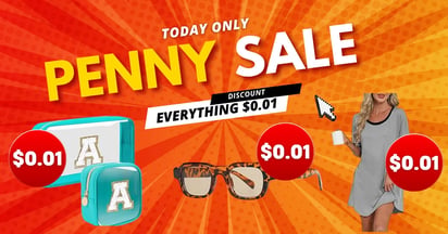 amazon haul penny items sale