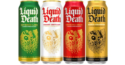 Liquid Death at Albertsons