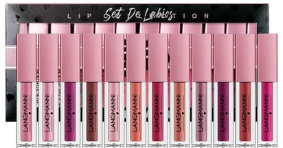 12-Piece Lip Gloss Collection Makeup Set