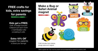 JCPenney Bug or Safari Animal Magnet