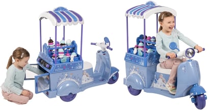 Huffy 6V Disney Frozen Ice Cream Kart Ride-on