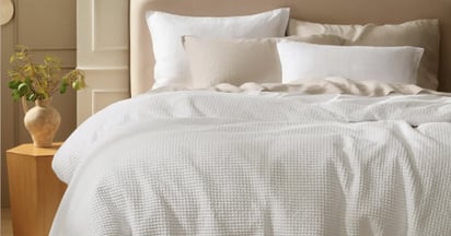 Bedsure Waffle Weave Duvet Cover