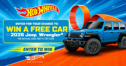 Hot Wheels Jeep Rangler Sweepstakes