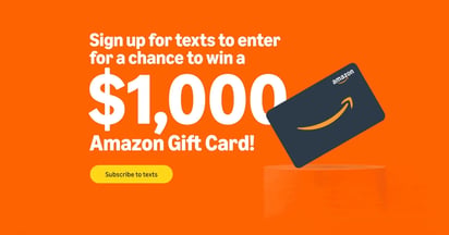 Amazon $1,000 Sweepstakes