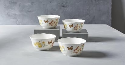 Lenox Butterfly Meadow Melamine 4-Piece Bowl Set