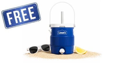 Lowes Mini Cooler Cup Giveaway