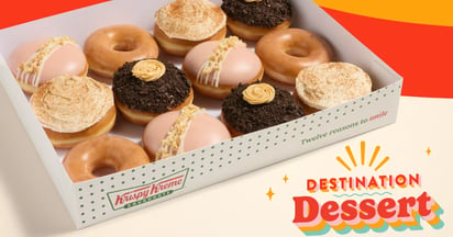 Krispy Kreme Destination Dessert Donut