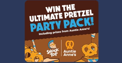 Shock Top x Auntie Anne’s Sweepstakes