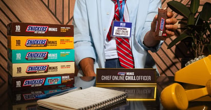 Snickers Chief Online Chill Officer