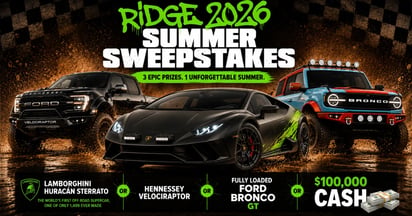 Ridge Summer Sweepstakes