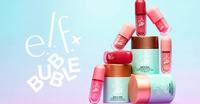 e.l.f. + Bubble Beauty Besties