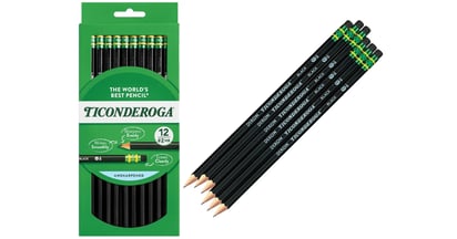 Ticonderoga Wood-Cased Pencils
