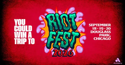 Audacy Riot Fest Flyaway Sweepstakes