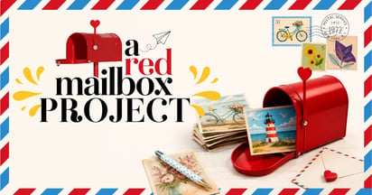 A Red Mailbox Project Free Postcard