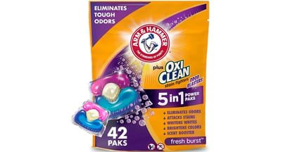 Arm & Hammer Fresh Burst Laundry Detergent Paks
