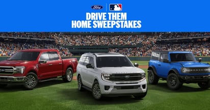 MLB Ford Drive Them Home Sweepstakes