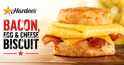Hardee's Bacon, Egg & Cheese Biscuit