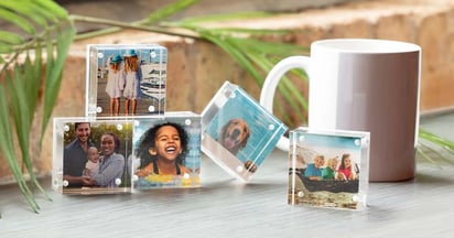 Acrylic Photo Blocks at Walgreens