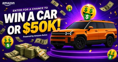 Amazon Haul Car Sweepstakes