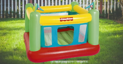 Fisher-Price Indoor Bouncer with Built-in Pump