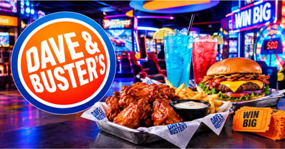 Dave & Busters Video Game Day