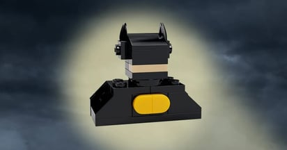 LEGO Batman Bust