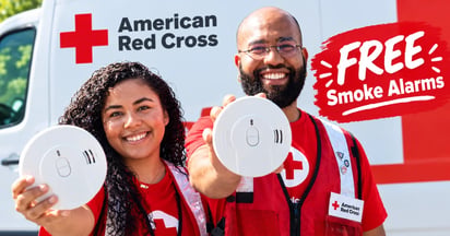Red Cross Smoke Alarm