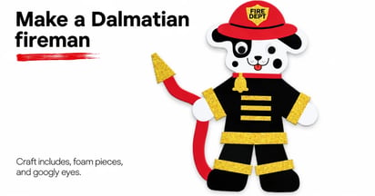 JCPenney Dalmation Fireman